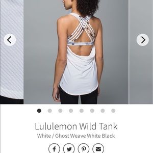 Lululemon wild tank